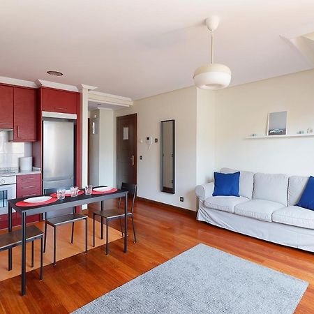 Atico Con Terraza, Vistas Al Mar Y Parking En Playa De S Lorenzo Gijón Eksteriør billede
