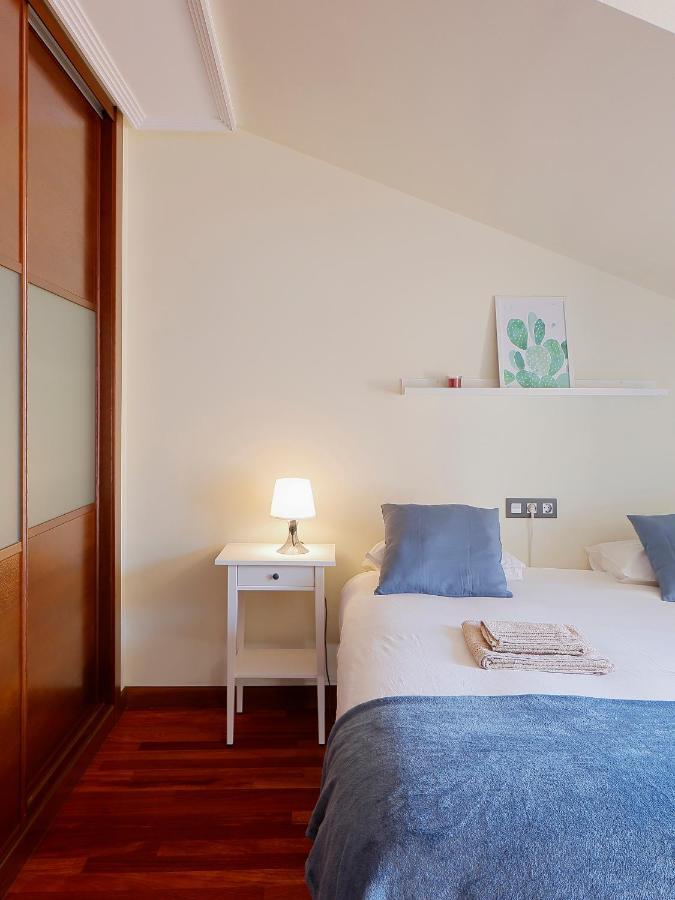 Atico Con Terraza, Vistas Al Mar Y Parking En Playa De S Lorenzo Gijón Eksteriør billede